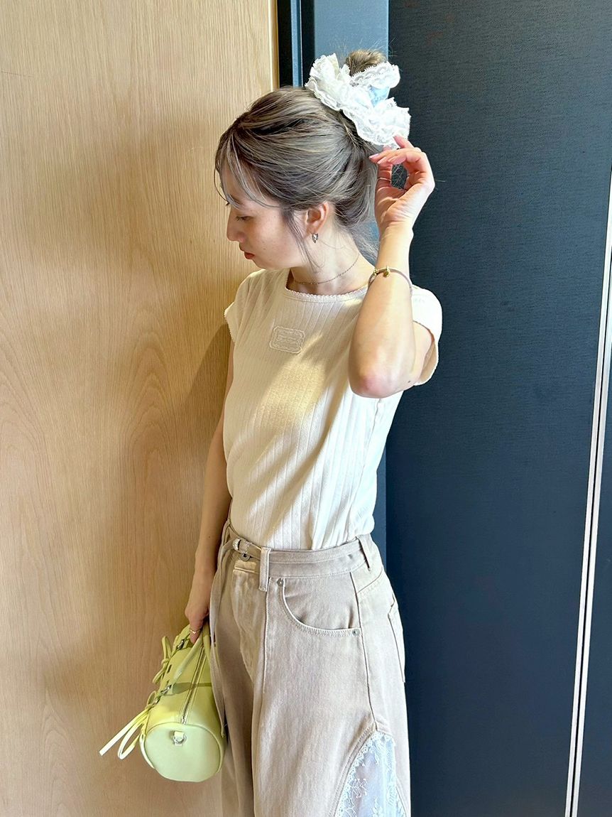 レースコンビバレリーナシュシュ(ヘアアクセサリー)｜ファッション雑貨