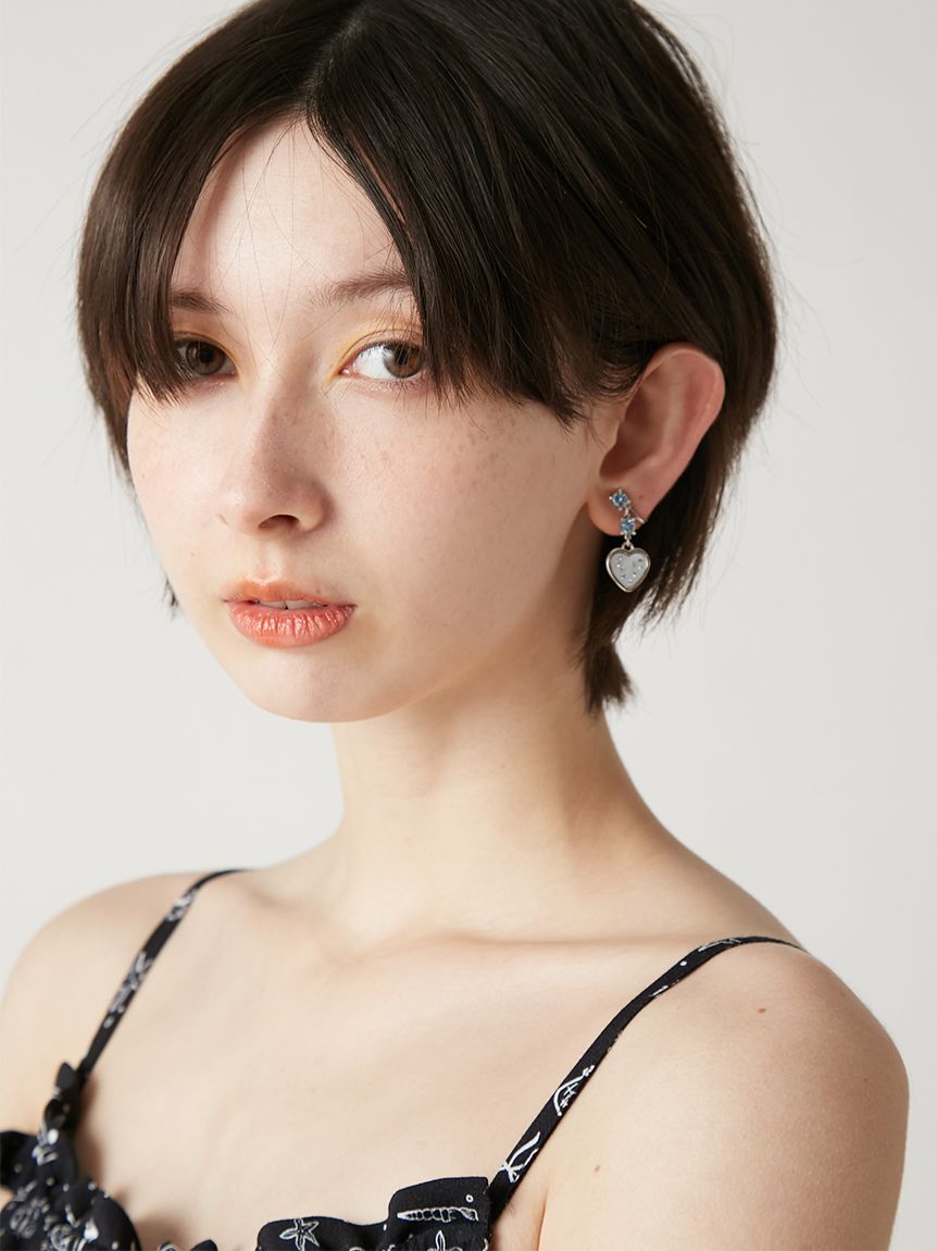 シェルハートイヤリング(ピアス／イヤリング)｜ACCESSORY｜FURFUR