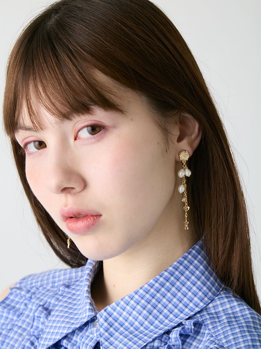 マリンモチーフイヤリング(ピアス／イヤリング)｜ACCESSORY｜FURFUR