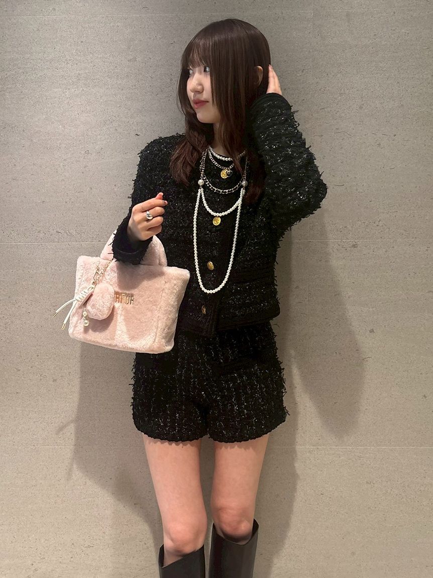 パールチェーンロングネックレス(ネックレス)｜ACCESSORY｜FURFUR