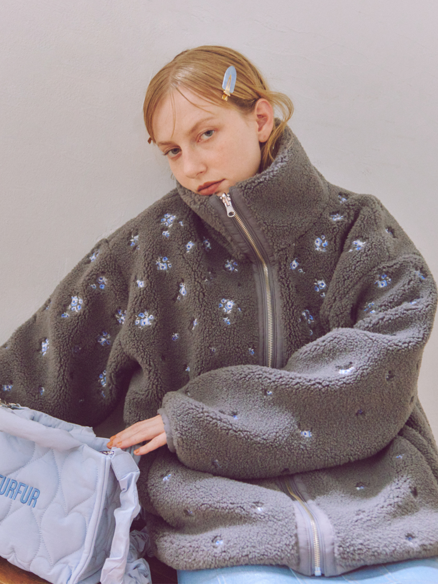 限定カラー】ハートキルティングバッグ(バッグ)｜FURFUR（ファー