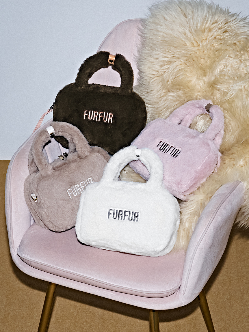 【即購入可】FURFURマイクロスクエアボストンバッグ PNK ピンク スクエアボストンバッグ(バッグ)｜FURFUR（ファーファー）公式