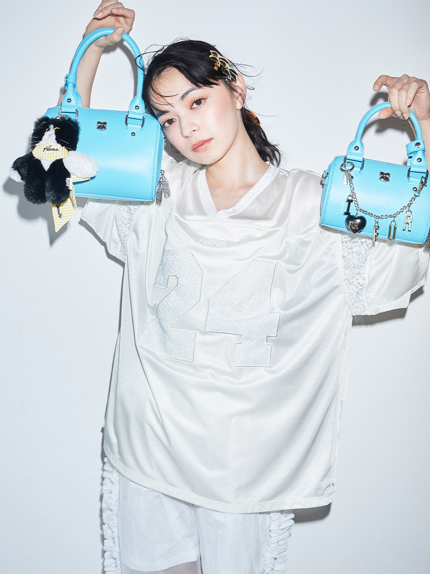 リボンカシメミニボストンバッグ(バッグ)｜FURFUR（ファーファー