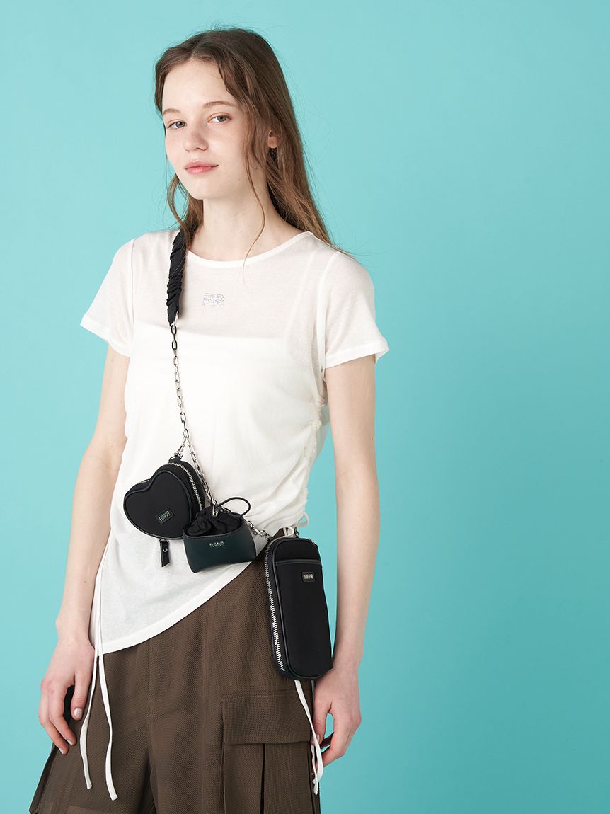 WEB限定カラー】マテリアルコンビ3SETショルダーバッグ(バッグ