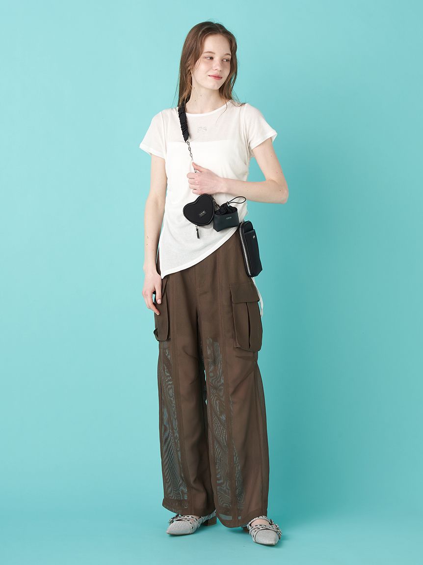 WEB限定カラー】マテリアルコンビ3SETショルダーバッグ(バッグ