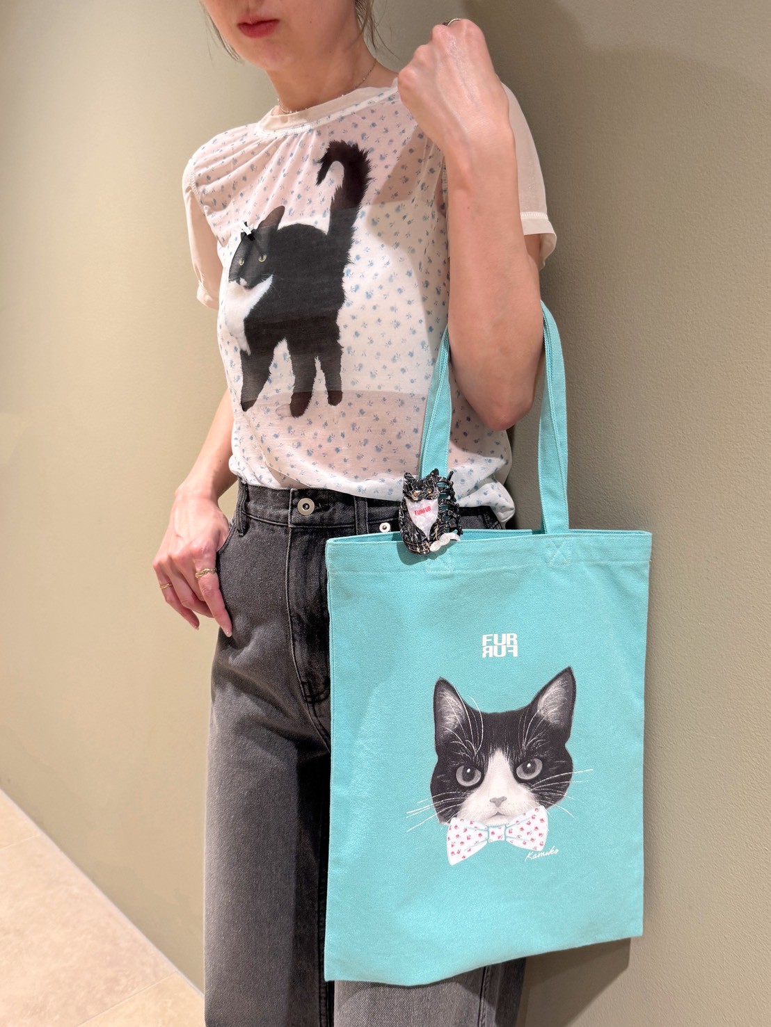 上國料萌衣コラボ】プリントトートバッグ(トートバッグ)｜バッグ