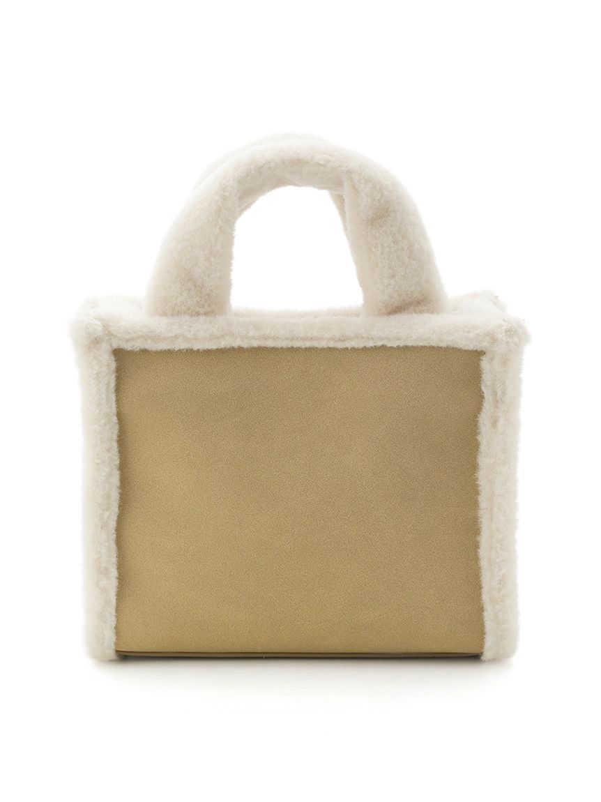 WEB・一部店舗限定カラー】ムートンロゴトートバッグ(バッグ)｜FURFUR