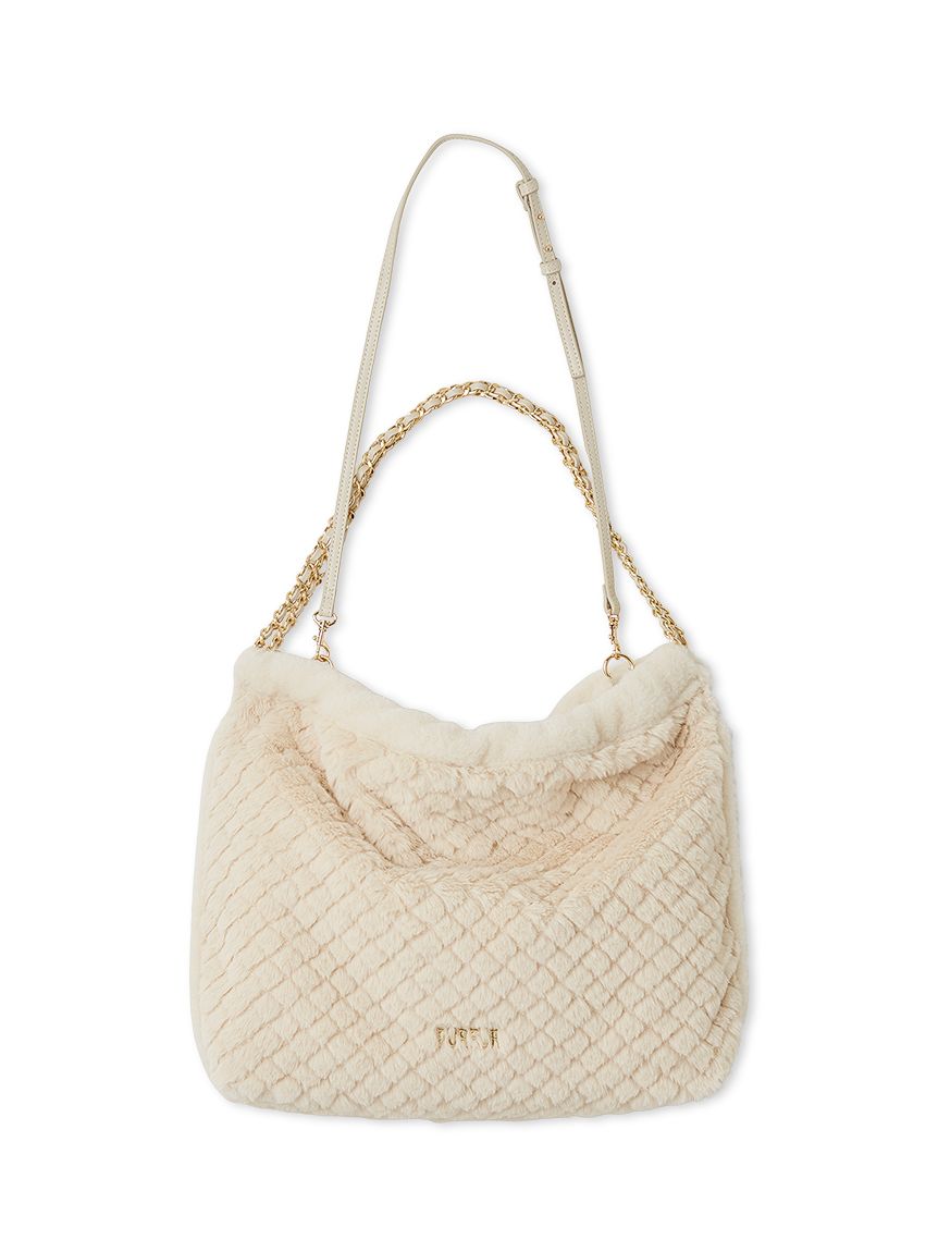 WEB限定カラー】マテリアル巾着バッグ(バッグ)｜FURFUR（ファーファー