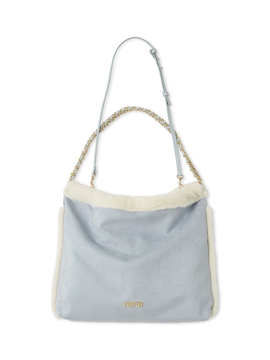 FURFUR メタリック巾着バッグ WEB限定カラー】マテリアル巾着バッグ(508387440) | FURFUR