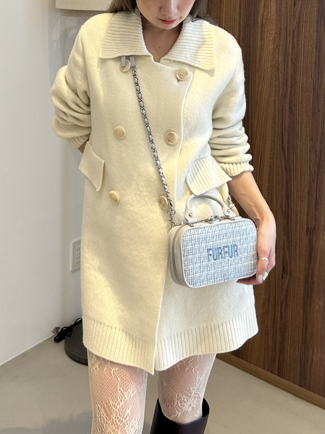 オフィシャルサイト限定カラー】ツイードフォンホルダー(バッグ