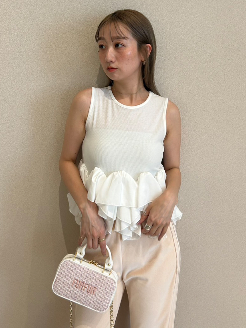 オフィシャルサイト限定カラー】ツイードフォンホルダー(バッグ