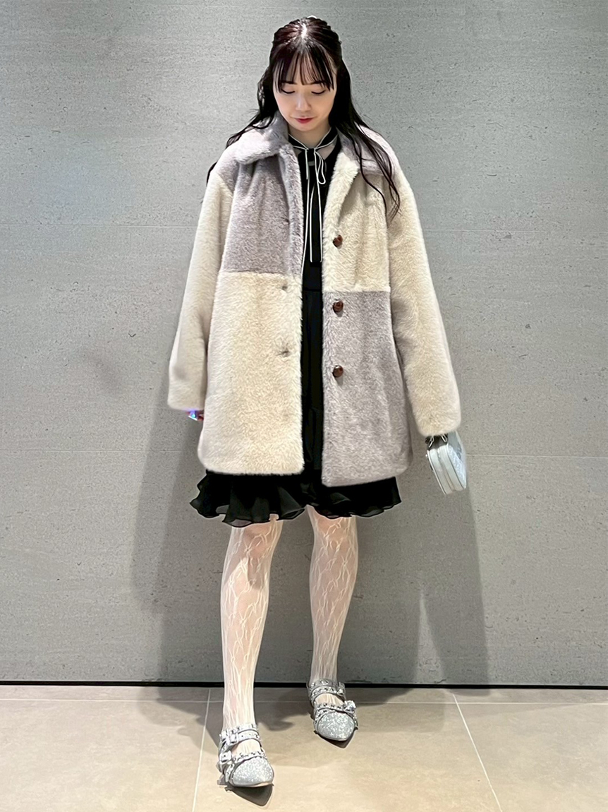 ぷぅ オフィシャルサイト限定カラー】ツイードフォンホルダー(バッグ