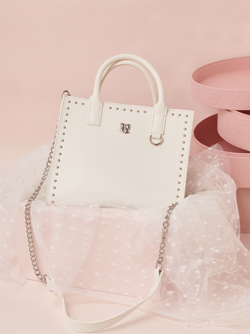 限定カラー】リボンカシメトートバッグ(バッグ)｜FURFUR（ファーファー