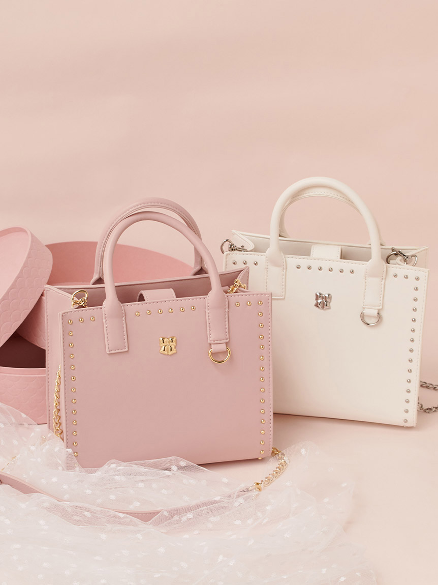 限定カラー】リボンカシメトートバッグ(バッグ)｜FURFUR（ファーファー