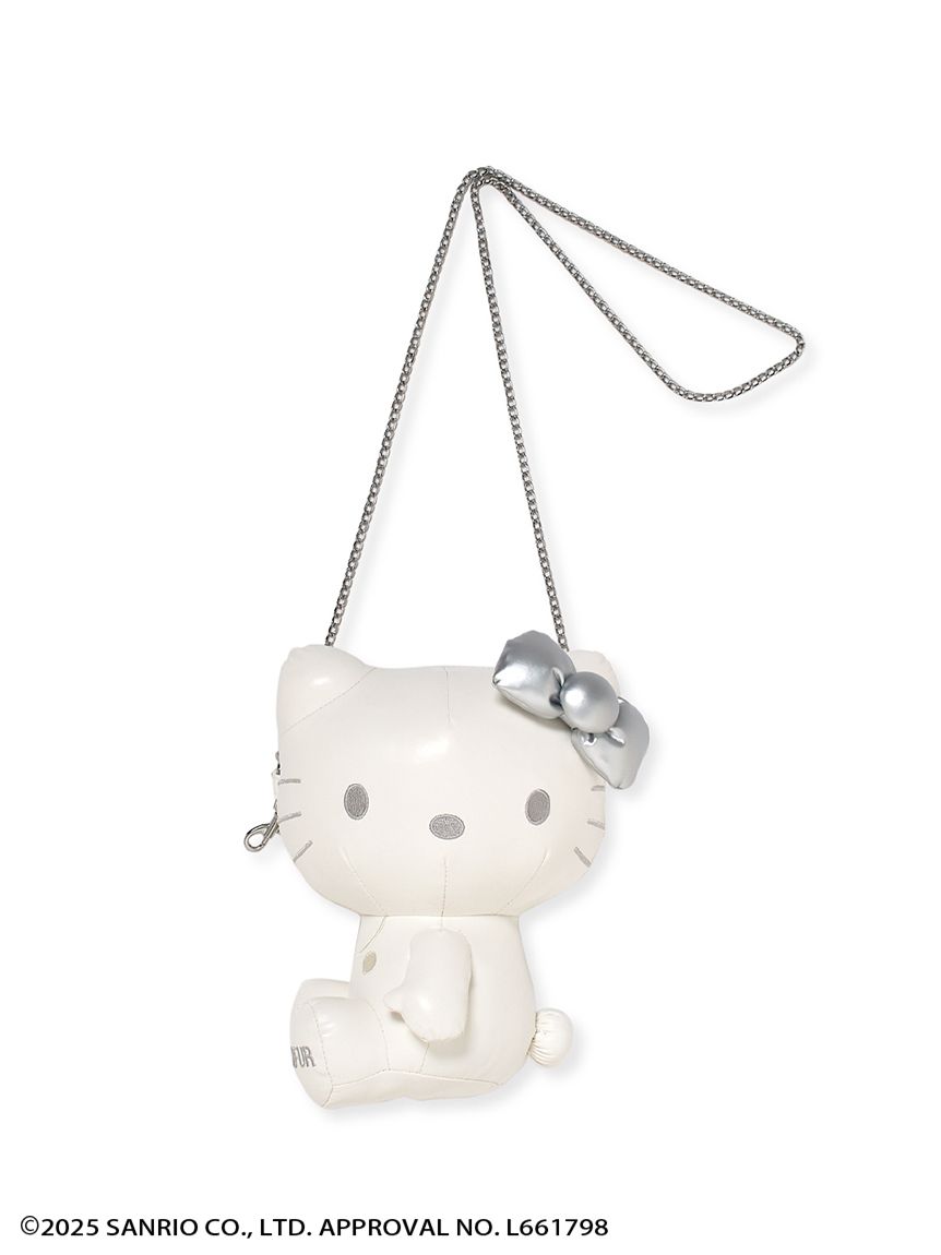 FUR FUR HELLO KITTYぬいぐるみショルダー　新品　最新　ピンク FURFUR（ファーファー） (10%OFF&300円OFF) HELLO KITTYぬいぐるみ