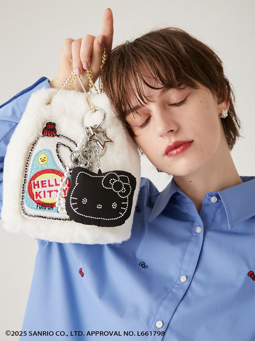 HELLO KITTYエコファーショルダーバッグ(ショルダーバッグ)｜バッグ
