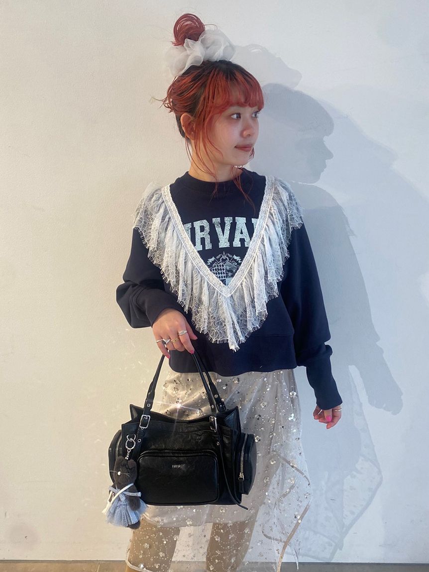 FURFUR アウトポケットバッグ 黒 ファーファー FURFUR アウトポケットバッグ （BLK） -ファッション通販