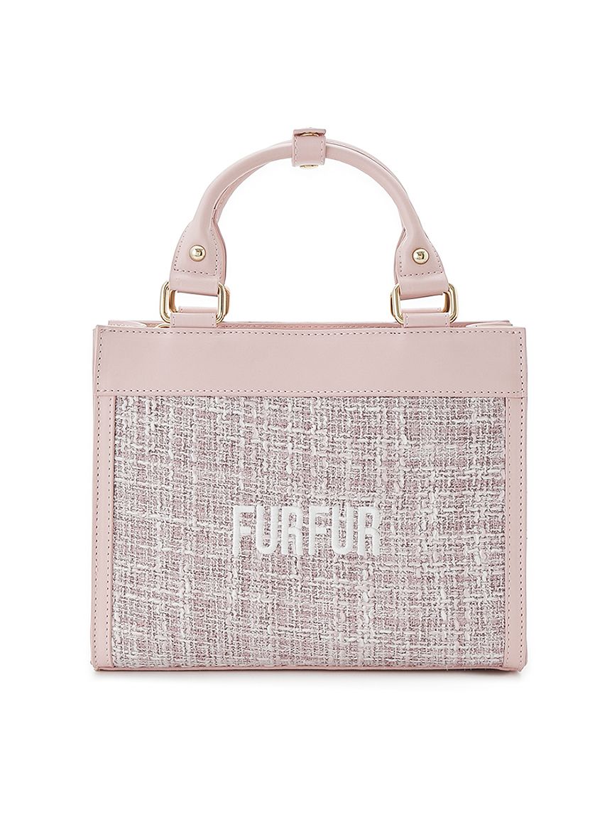 オフィシャルサイト限定カラー】ツイードロゴトートバッグ(バッグ