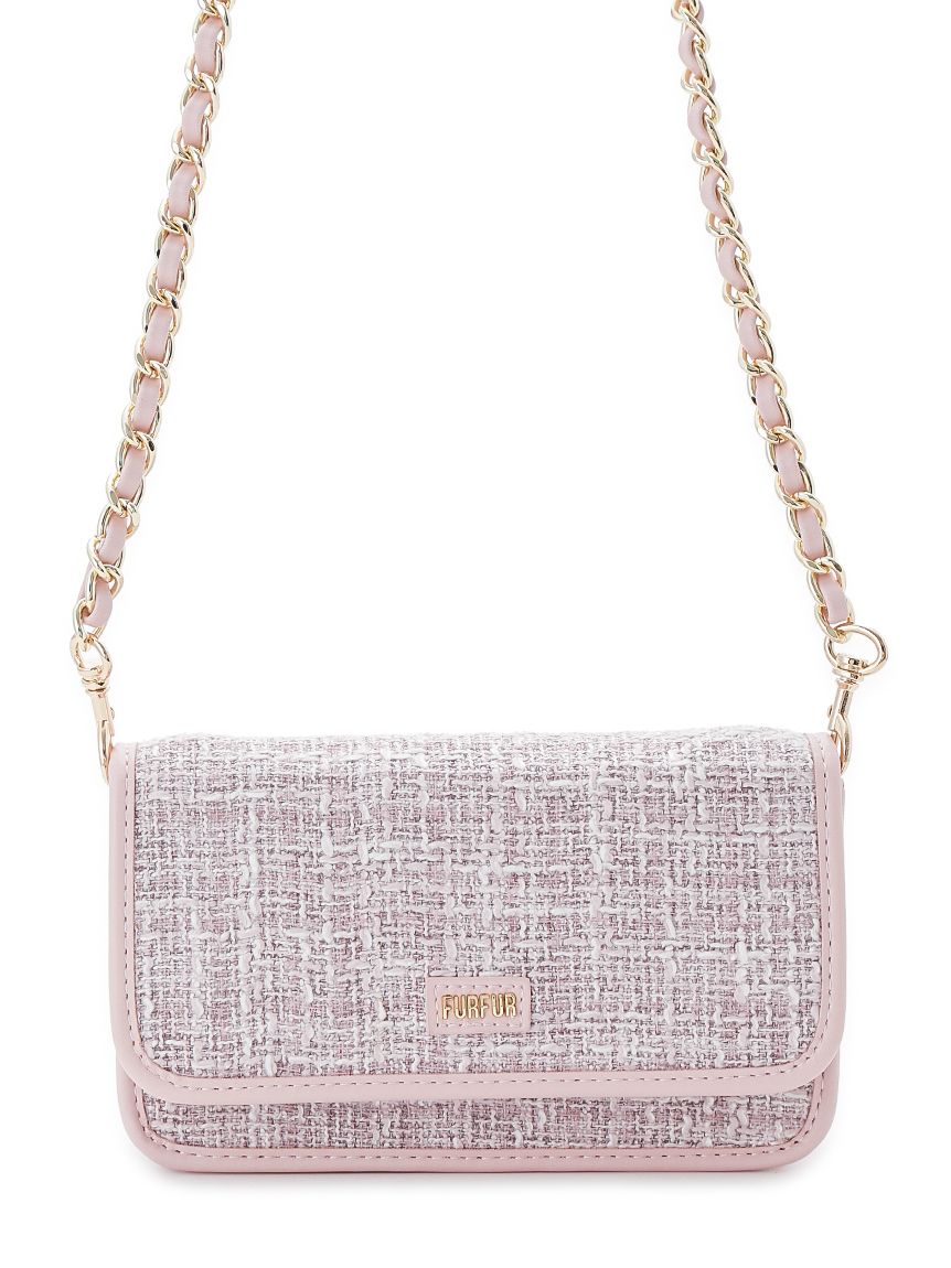 オフィシャルサイト限定カラー】ツイードロゴフォンホルダー(バッグ