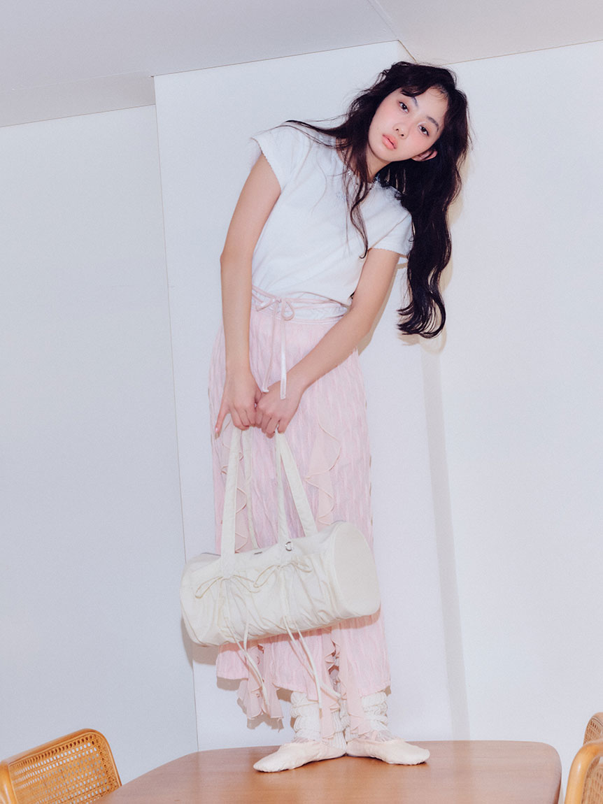 WEB限定カラー】リボンドラムバッグ(トートバッグ)｜BAG｜FURFUR