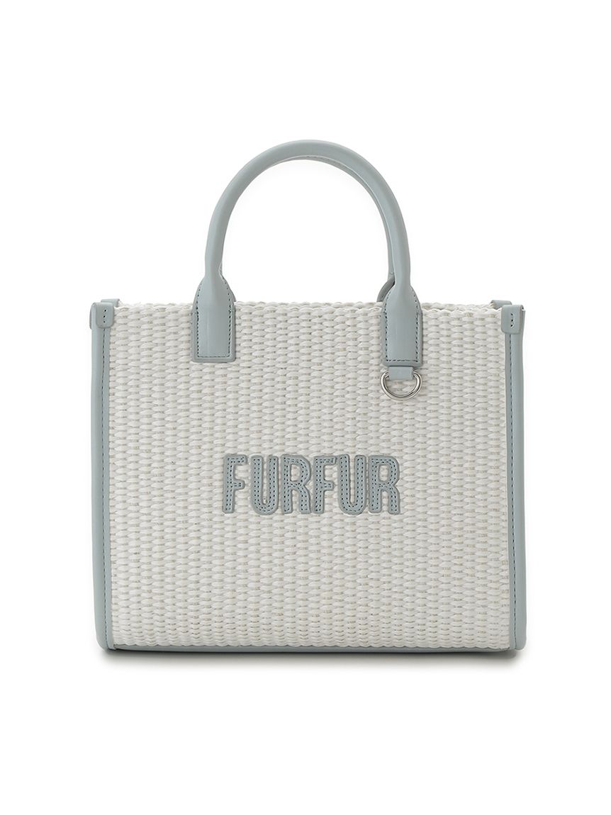FURFUR ラフィアロゴトートバッグ 限定カラー】ラフィアロゴトートバッグ(トートバッグ)｜バッグ｜FURFUR