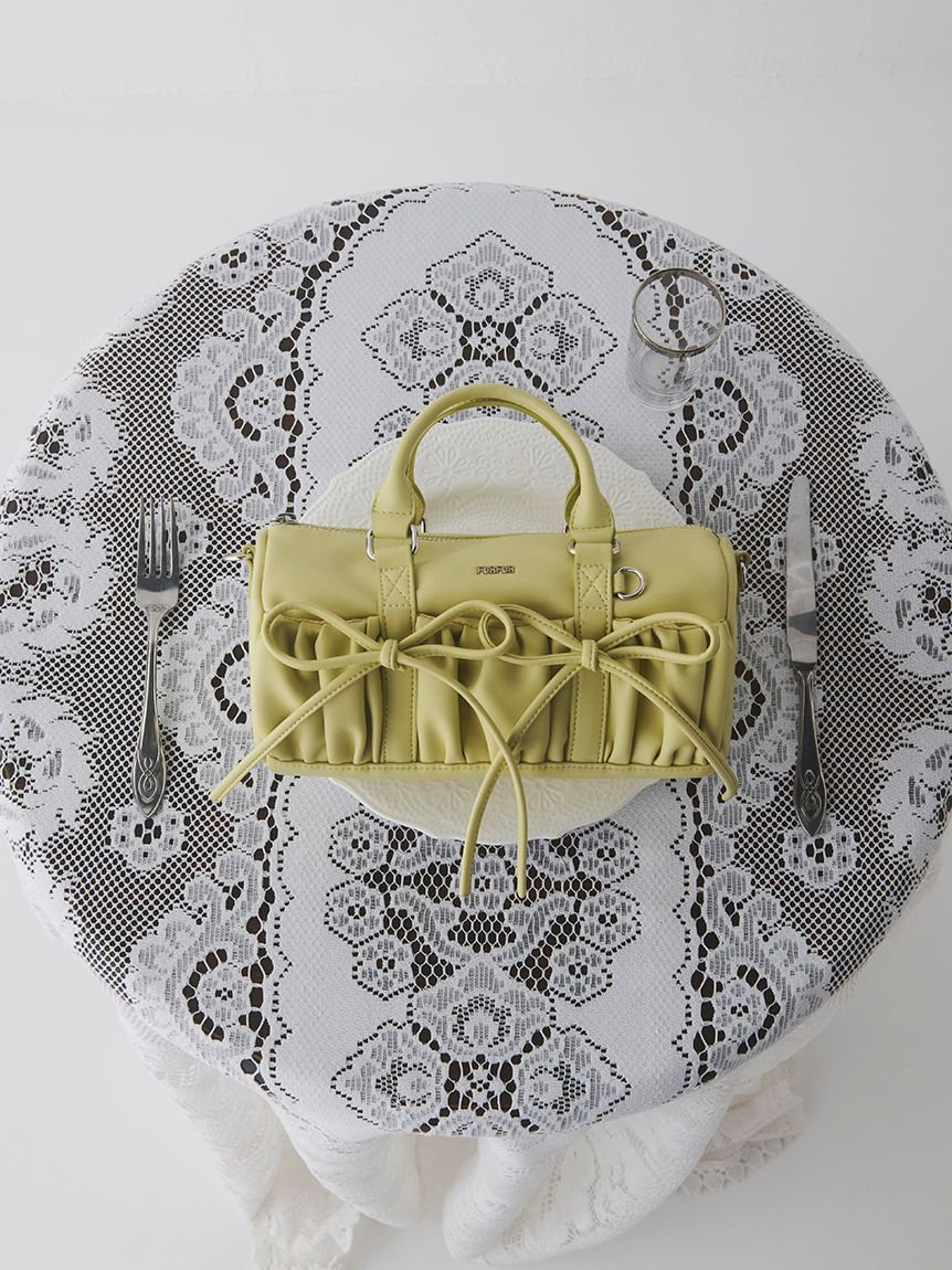 ミニリボンドラムバッグ(ハンドバッグ)｜BAG｜FURFUR（ファーファー