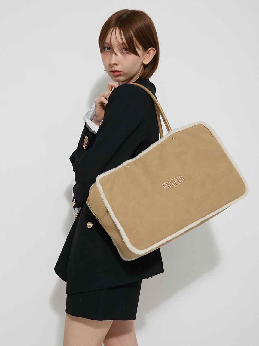 ムートンBIGボストンバッグ(トートバッグ)｜BAG｜FURFUR（ファーファー
