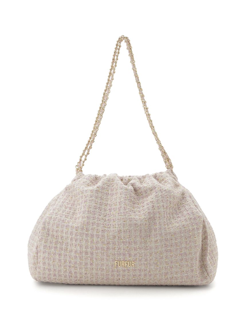 ツイード巾着バッグ(ショルダーバッグ)｜BAG｜FURFUR（ファーファー