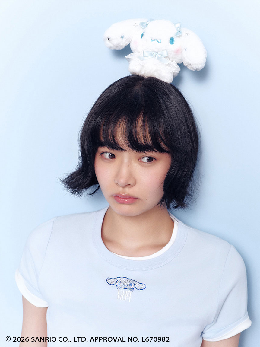 MASH SUMMER WEEK限定】【シナモロール】ぬいぐるみチャーム付き