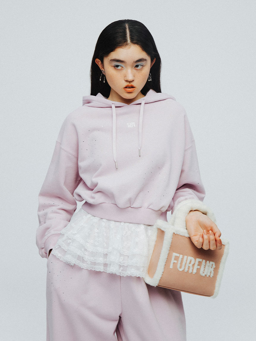 限定カラー】ムートンロゴトートバッグ(バッグ)｜FURFUR（ファーファー