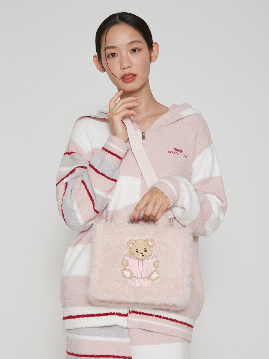 FURFUR×gelato pique】ベアモチーフエコファートートバッグ(トート
