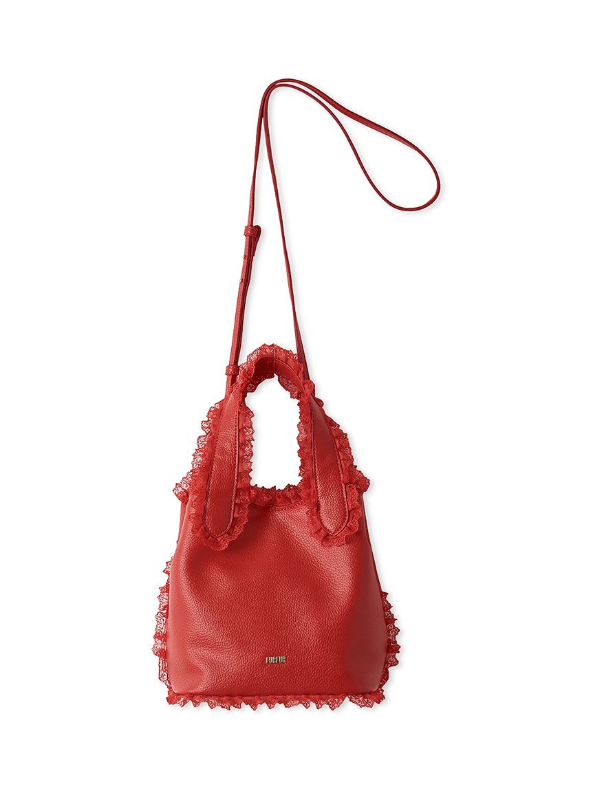 レースフリルバケットバッグ(ショルダーバッグ)｜BAG｜FURFUR（ファー