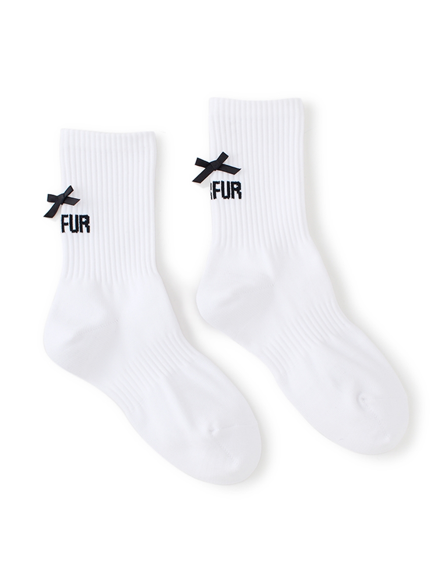 WEB限定カラー】リボンロゴソックス(その他)｜ファッション雑貨