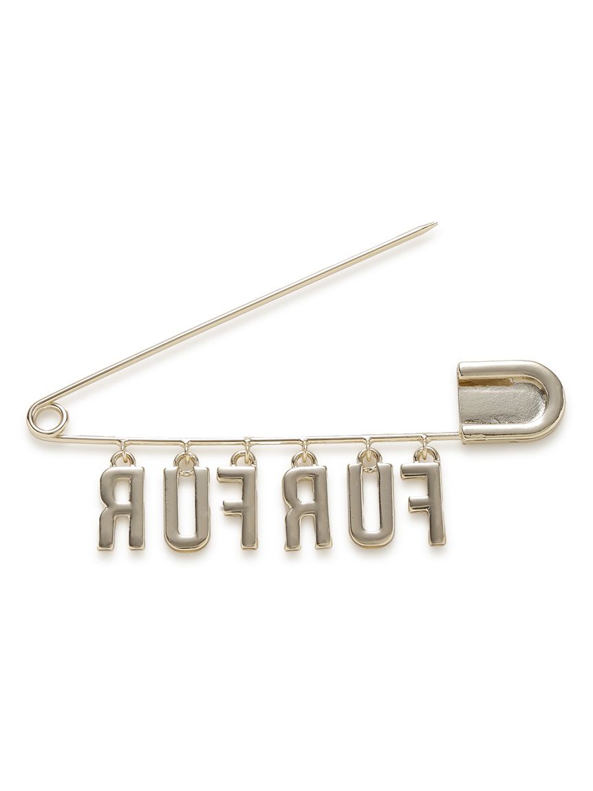 スウィングロゴブローチ(ブローチ)｜ACCESSORY｜FURFUR（ファー