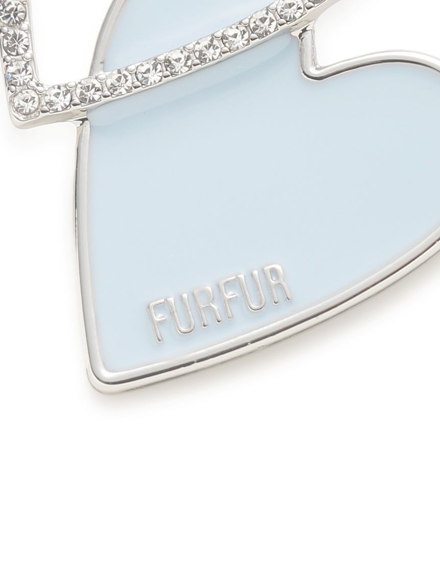 ほたる様専用Tiffany & Co. ダブルラビングハート シルバーブローチ