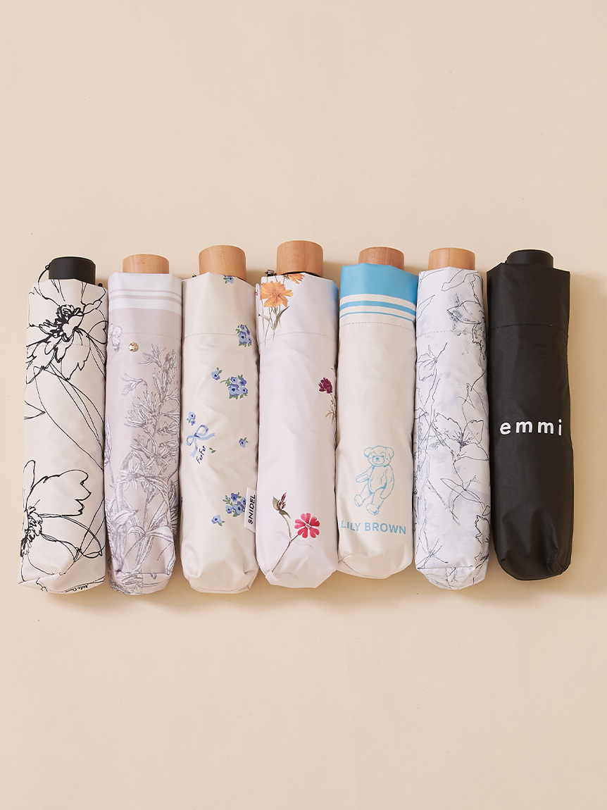 FURFUR 傘　折り畳み傘　晴雨兼用 FURFUR×PROTECT U】コラボレーション日傘(傘)｜ファッション雑貨