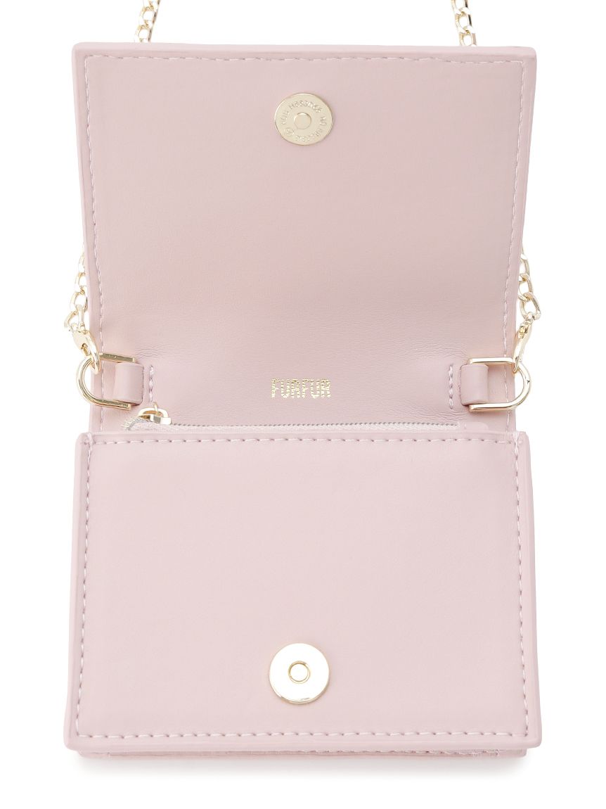 限定カラー】リボンカシメミニウォレットショルダー(バッグ)｜FURFUR