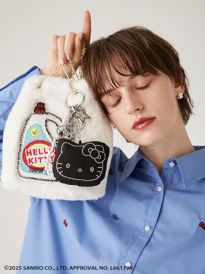 HELLO KITTYクリスタルチャーム(キーケース・キーホルダー