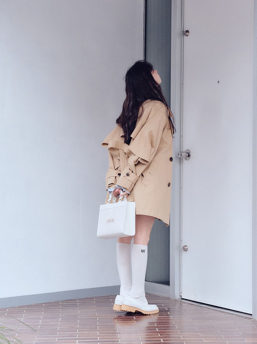 ガーシー商品 FREAK'S STORE/シアーボイルフロントボタンギャザーブラウス【限定展開