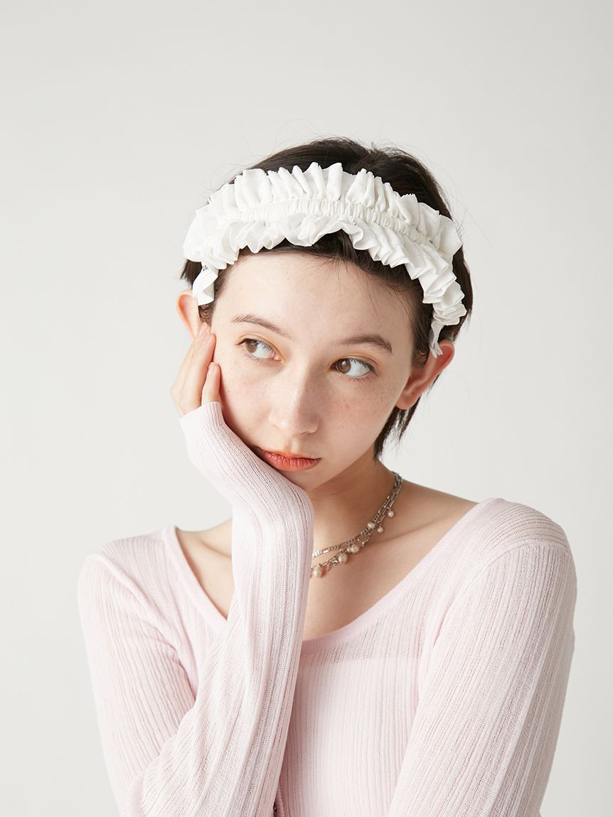 レースコンビバレリーナカチューシャ(ヘアアクセサリー)｜ファッション