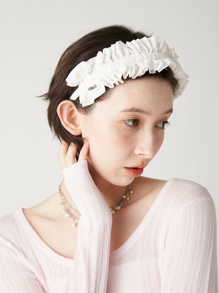 レースコンビバレリーナカチューシャ(ヘアアクセサリー)｜ファッション