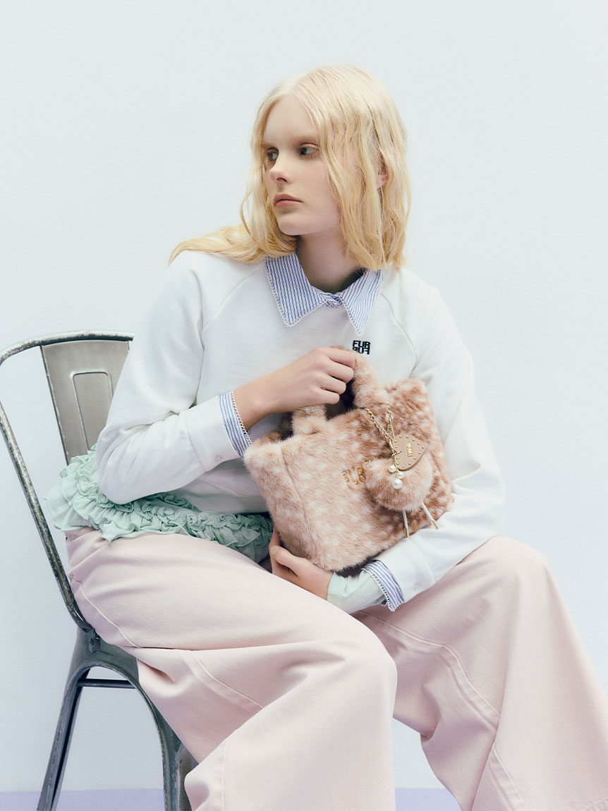 エコファーハートチャーム(チャーム・キーホルダー)｜GOODS｜FURFUR