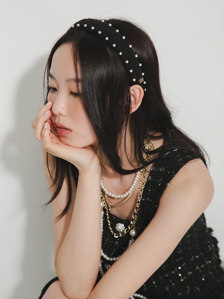ツイードカチューシャ(ヘッドアクセサリー)｜ACCESSORY｜FURFUR