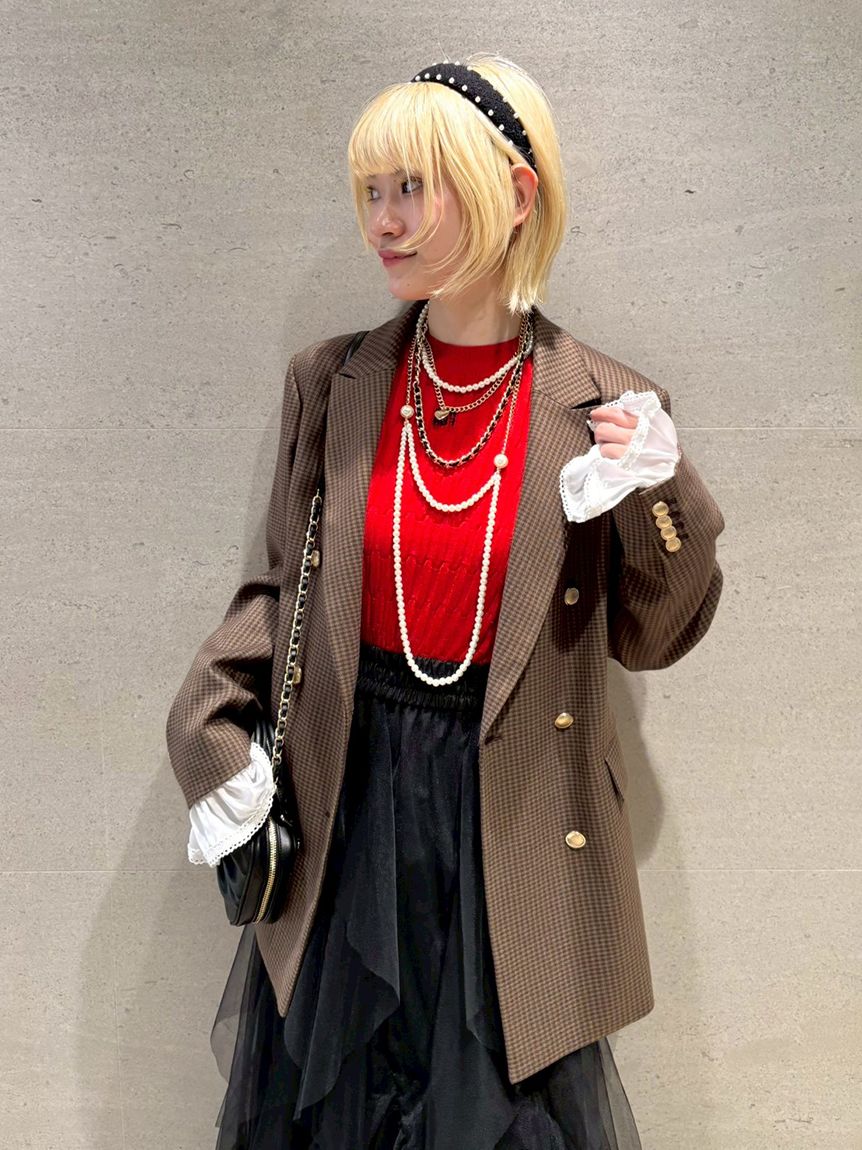ツイードカチューシャ(ヘッドアクセサリー)｜ACCESSORY｜FURFUR