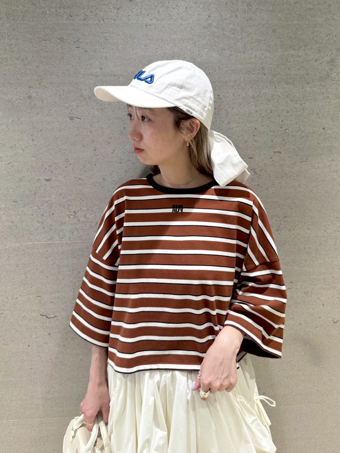 furfur fila コラボ ビックリボンキャップ 帽子 FURFUR｜【FILAコラボ】ビッグリボンキャップ | Rakuten Fashion