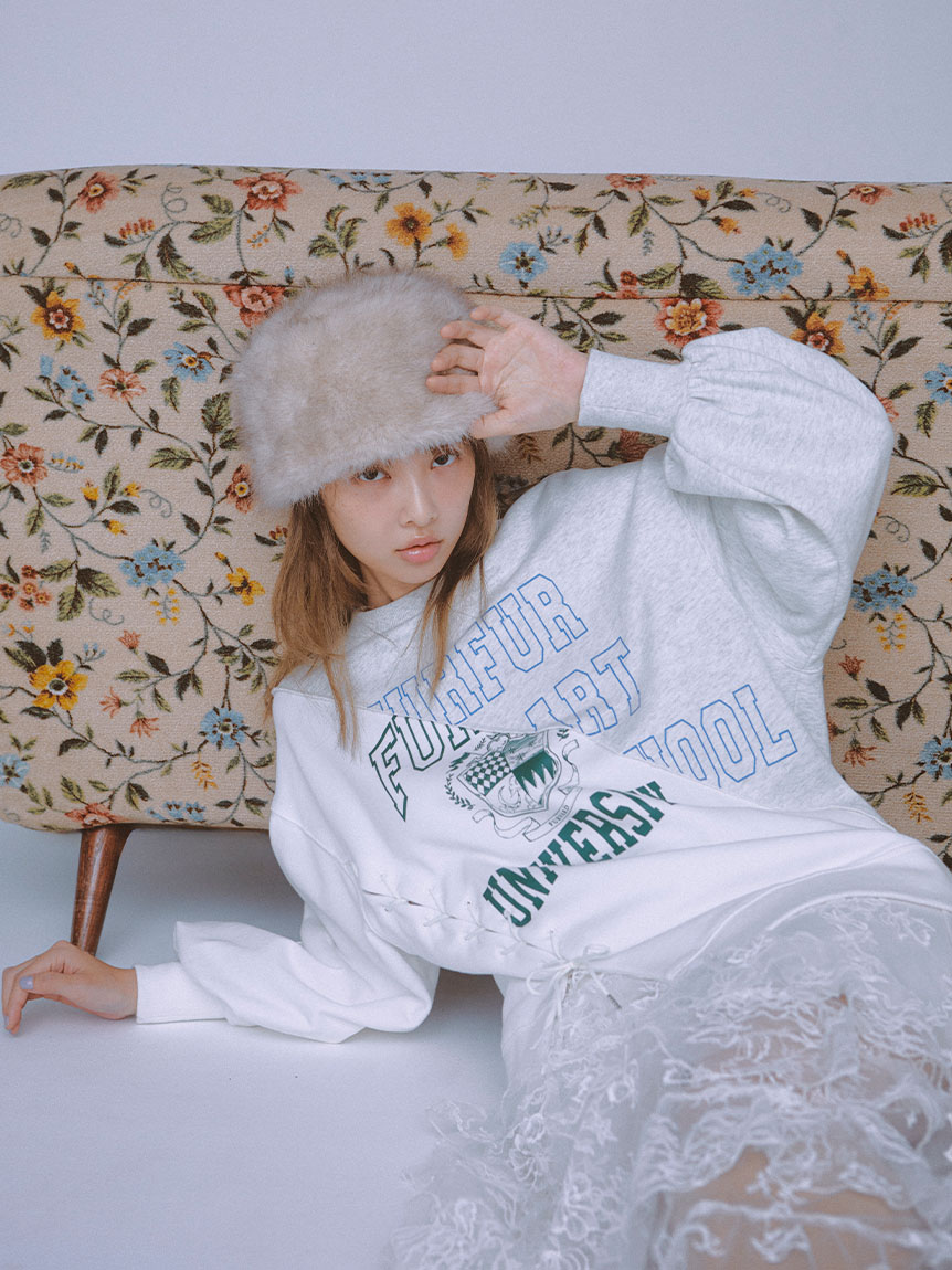 ロゴプレートコサック帽(帽子)｜ファッション雑貨｜FURFUR（ファー