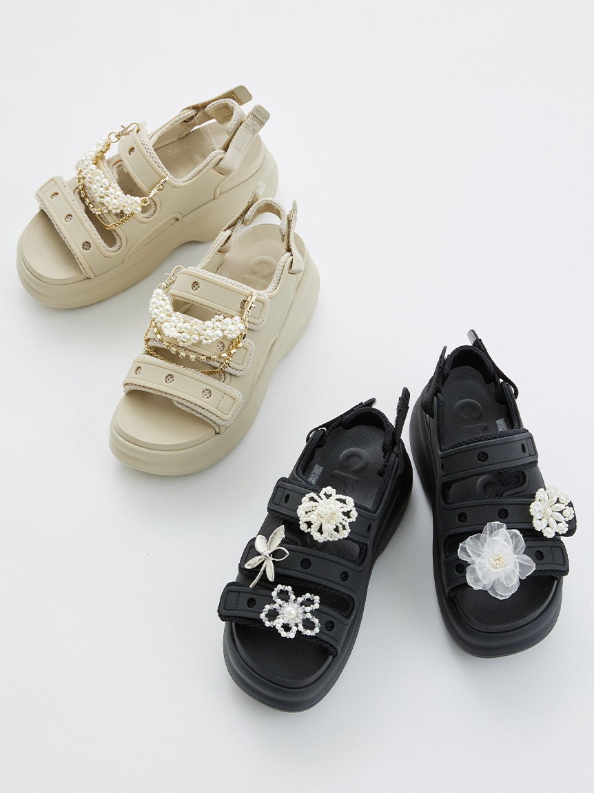 FURFUR シューズ crocs】212032Soho Frosted Sport Sandal(シューズ)｜FURFUR（ファー