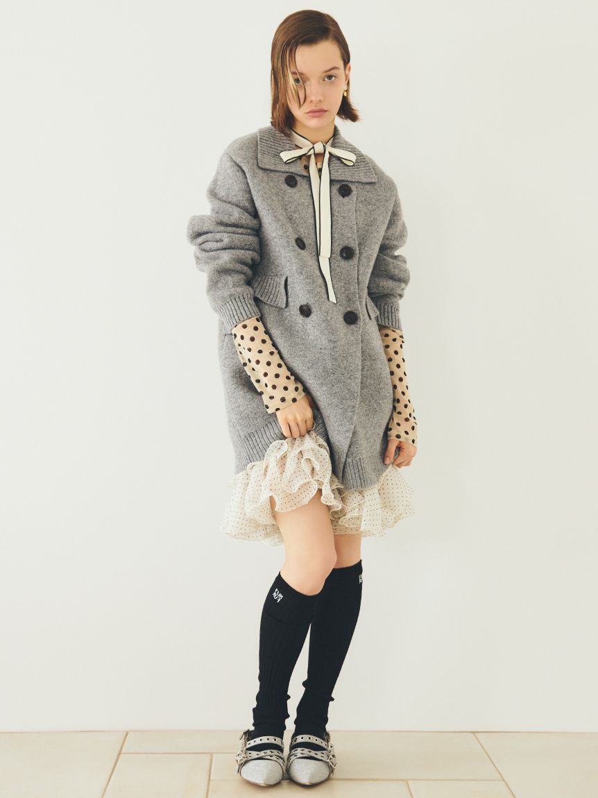 2WAYニットPコート(ジャケット)｜アウター｜FURFUR（ファー