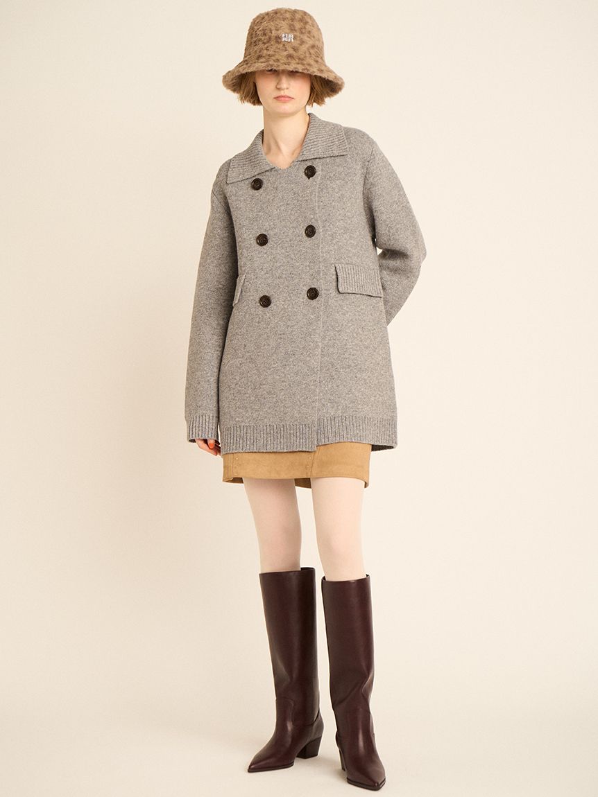 2WAYニットPコート(ジャケット)｜アウター｜FURFUR（ファーファー