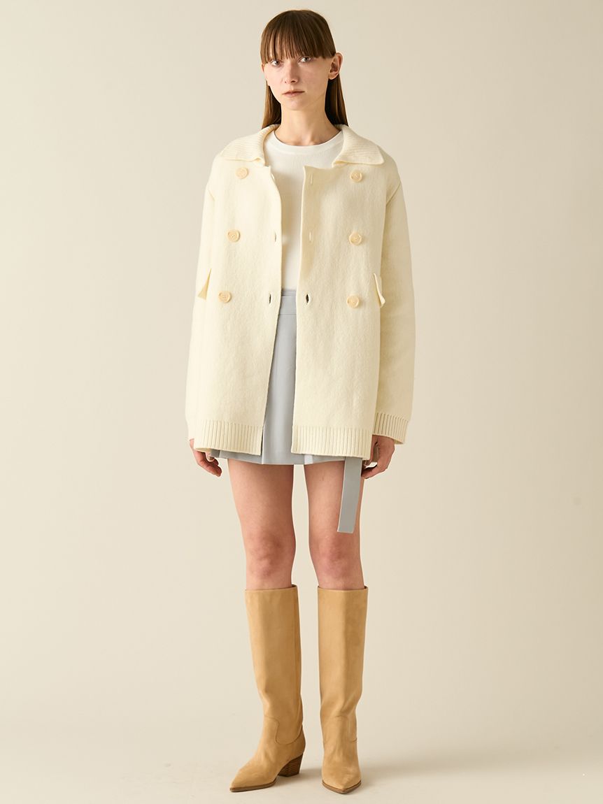 2WAYニットPコート(ジャケット)｜アウター｜FURFUR（ファーファー